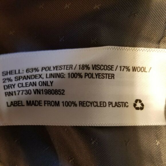 Goodfellow & Co. Men's Thunder Grey Notch 2 Button Suit Jacket Size 40R, New - Picture 10 of 12